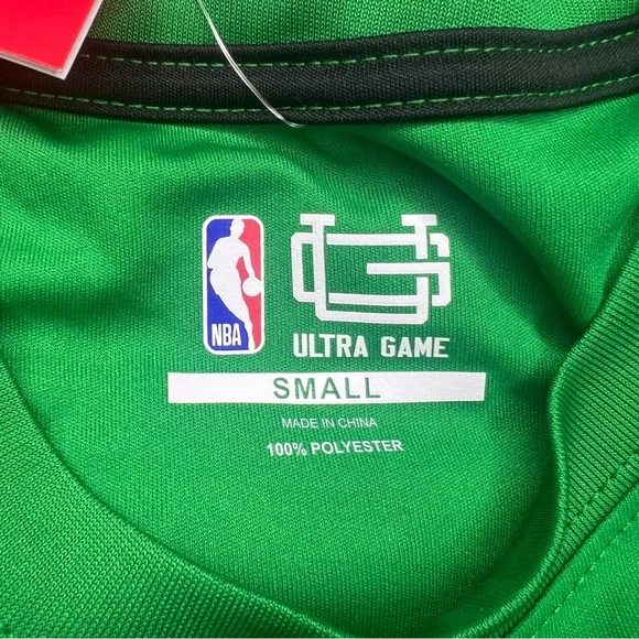 Boston Celtics NBA Ultra Game Polyester Long Sleeve T-Shirt - Picture 4 of 5